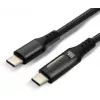 Καλώδιο USB-C σε USB-C 2m 100W LCD ένδειξη ισχύος everActive CBB-2PD5L