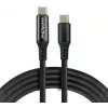 Καλώδιο USB-C σε USB-C 2m 100W LCD ένδειξη ισχύος everActive CBB-2PD5L