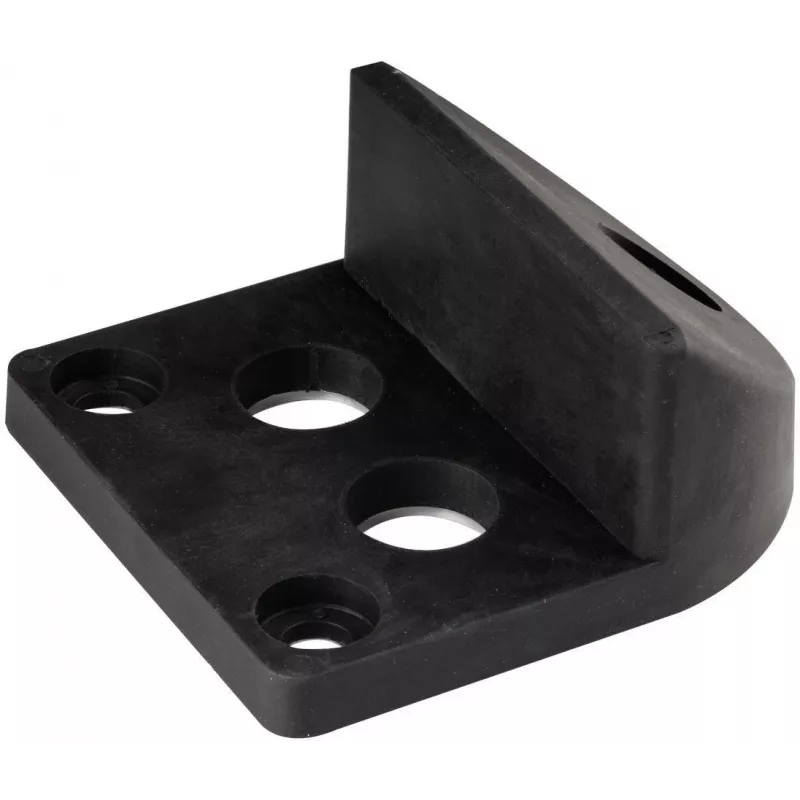 PSG 61.191 Στόπερ πόρτας με βίδες (130x150/H65) με λαστιχένια επένδυση