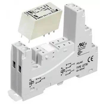 ROPAM RM85-230V-1P Μονάδα ρελέ 1 καναλιού SPDT 16A 230V AC ράγας DIN