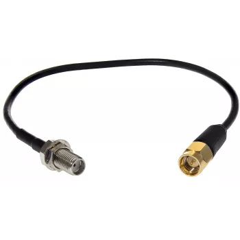 ROPAM Καλώδιο pigtail ομοαξονικό SMA αρσενικό σε SMA θηλυκό 20 cm RG174