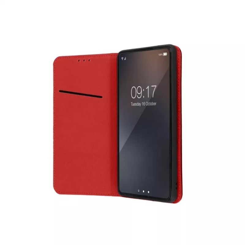 OEM Flip Case για iPhone 17 Pro / 18 Pro Smart Pro Book δερμάτινο Βυσσινί