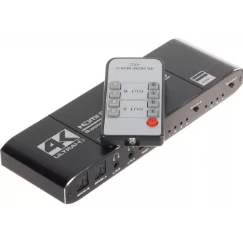 Διακόπτης HDMI 4x2 Matrix 4K@30Hz HDMI-SW-4/2-MATRIX