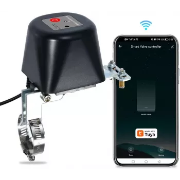 GISE GV-WF Έξυπνος έλεγχος βαλβίδας νερού/αερίου Wi-Fi, συμβατός με Tuya