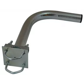 ROBSON L300B Βάση κεραίας μπαλκονιού 30 cm Ασημί