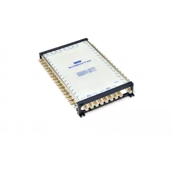 TELMOR Multiswitch TT 9/32 Classic Cascadable 8 δορυφορικές είσοδοι 1 επίγεια είσοδος 32 έξοδοι συνδρομητών F-Type