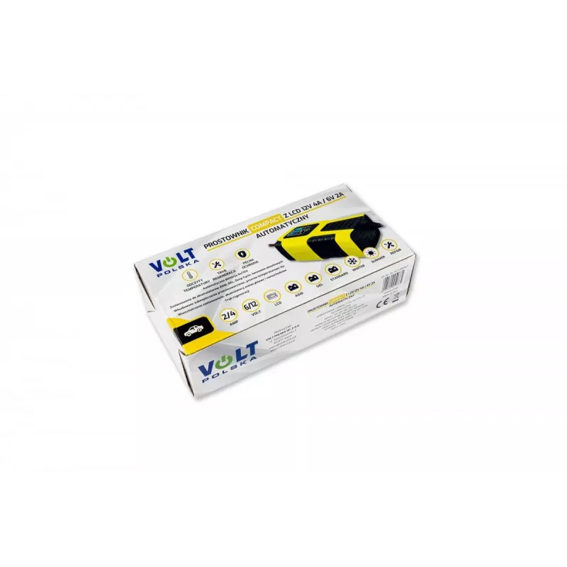 Volt Polska Αυτόματος φορτιστής μπαταρίας 12V 4A / 6V 2A LCD