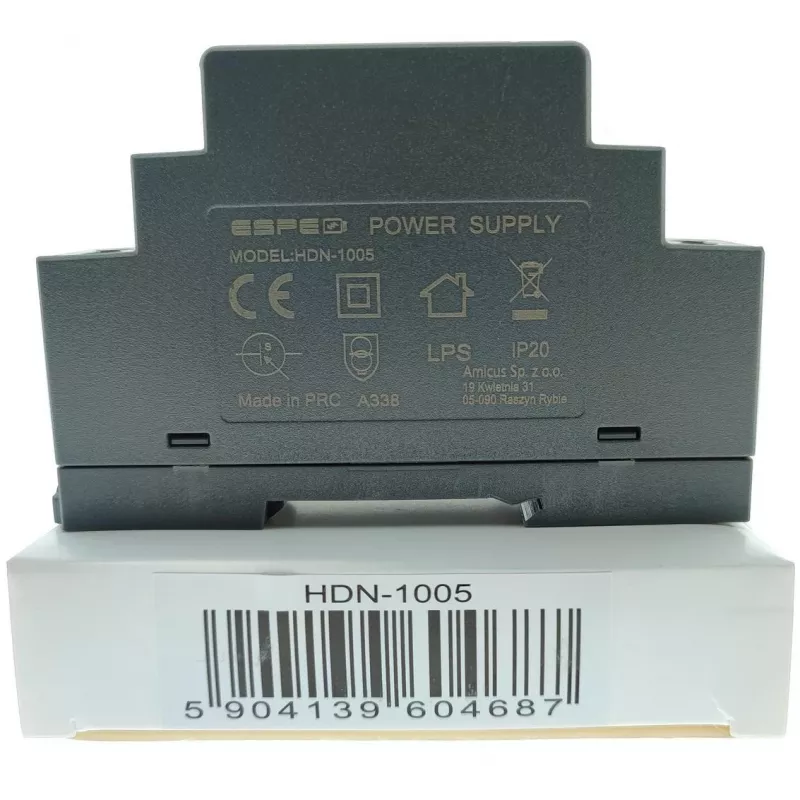ESPE HDN-1005 Τροφοδοτικό ράγας DIN 5V/10W/2A