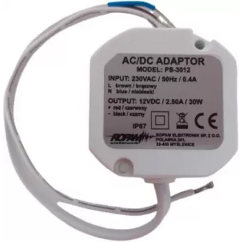 Ropam PS-3012 Τροφοδοτικό χωνευτό AC/DC 12V 2,5A 30W