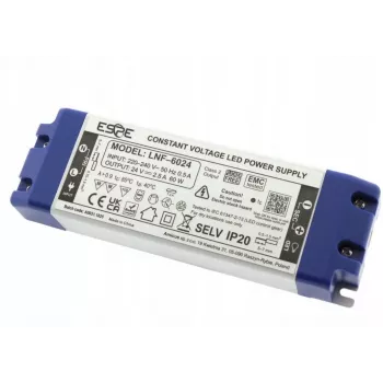 ESPE LNF-6024 LED τροφοδοτικό 24V 60W 2,5A IP20