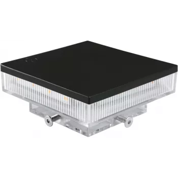 LED φωτιστικό προειδοποίησης Proxima SŁUPKOWA κεχριμπαρένιο 12-230V AC/DC IP54