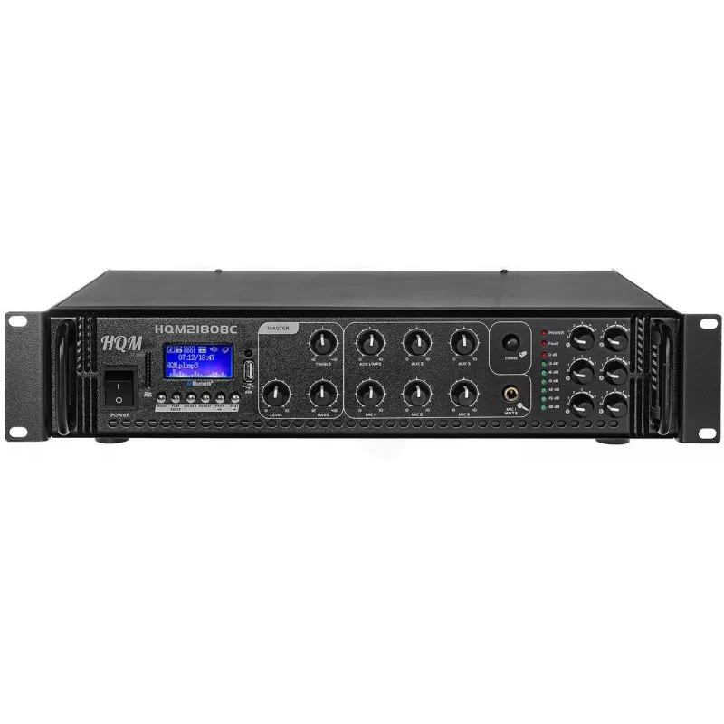 HQM 3407 FM/MP3/BLUETOOTH ενισχυτής ραδιοφώνου 180W