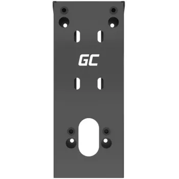 GREEN CELL EV αποστάτης τοποθέτησης wallbox για φορτιστή HabuDen, 50 mm, μαύρο, πλαστικό ABS, διαχείριση καλωδίων, αερισμός, EVGCAKHS1