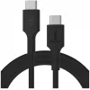 Green Cell PowerFlex Καλώδιο γρήγορης φόρτισης USB-C σε USB-C 100W 2m Μαύρο