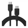 Green Cell PowerFlex Καλώδιο γρήγορης φόρτισης USB-C σε USB-C 100W 2m Μαύρο