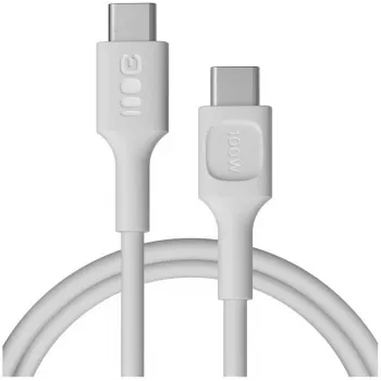 Green Cell PowerFlex Καλώδιο γρήγορης φόρτισης USB-C σε USB-C 100W Λευκό 1,2m