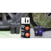 XARI Smart Kit XP1 Αρθρωτό ασύρματο σετ αυτοκινήτου - Πομποδέκτης Bluetooth FM & Φορτιστής USB