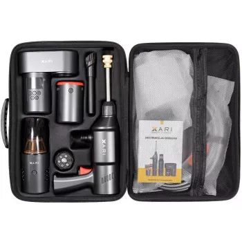 XARI Smart Kit XP1 Αρθρωτό ασύρματο σετ αυτοκινήτου - Πομποδέκτης Bluetooth FM & Φορτιστής USB