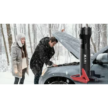 XARI JS50 4-in-1 Jump Starter 1000A Peak, 20000mAh Power Bank, Αεροσυμπιεστής, LED Flashlight
