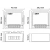 OXT T261 Mini Ρελέ 1 καναλιού ZigBee TUYA Smart Switch