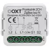 OXT Mini Ρελέ 2 καναλιών χωρίς ουδέτερο ZigBee TUYA T272