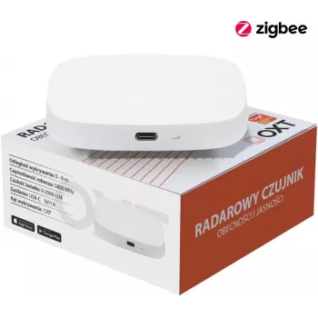OXT T165 USB ZigBee Tuya Αισθητήρας παρουσίας και φωτεινότητας ραντάρ χιλιοστομετρικών κυμάτων