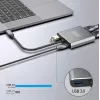 ZENWIRE USB-C Hub 4-in-1 Αντάπτορας 2x HDMI 4K USB 3.0 Space Gray BYL-2309