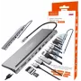 ZENWIRE USB-C Hub Αντάπτορας 12-in-1 Docking Station 2x HDMI 4K Ethernet RJ45 USB 3.0 BYL-2211