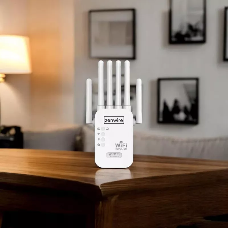 Zenwire WDR611U Εξωτερικός WiFi 5G Repeater Extender 300 Mbps