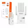 Zenwire WDR611U Εξωτερικός WiFi 5G Repeater Extender 300 Mbps