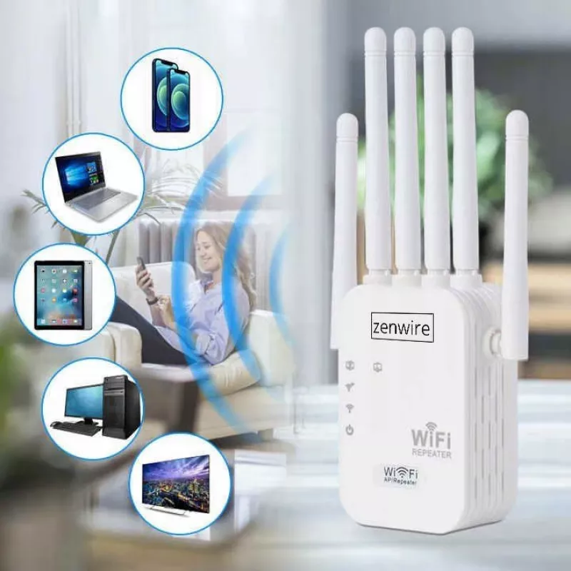 Zenwire WD-R1201U Εξωτερικός WiFi 5 Repeater/Access Point 1200 Mbps