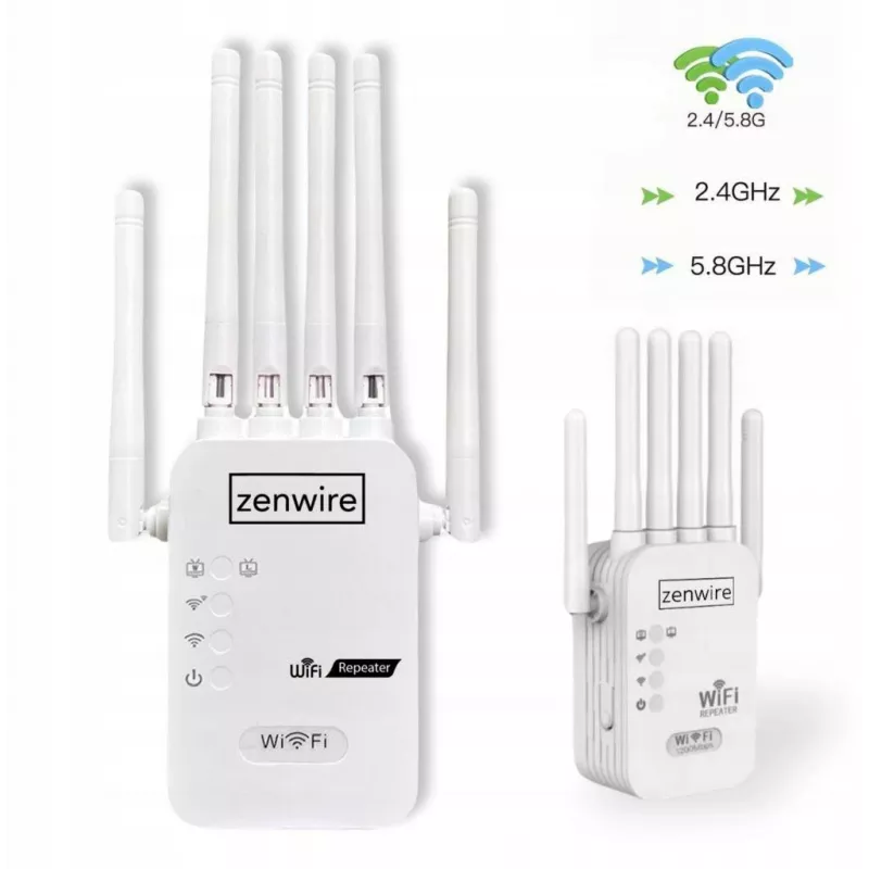 Zenwire WD-R1201U Εξωτερικός WiFi 5 Repeater/Access Point 1200 Mbps