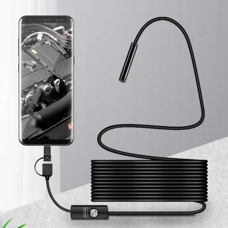 ZENWIRE AN100 USB-C Ενδοσκοπική κάμερα επιθεώρησης 3,5m 1080p IP67 με αξεσουάρ