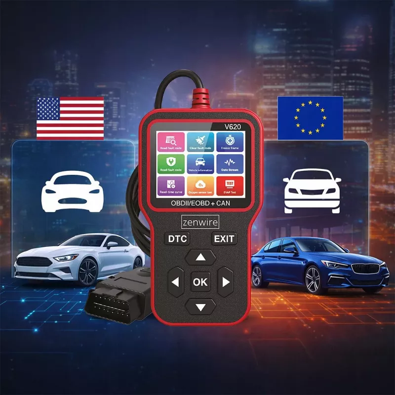 ZENWIRE V620 OBD2 ELM327 CAN Interface Διαγνωστικός σαρωτής