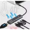 ZENWIRE BS-HC703 USB-C Hub Adapter 7 σε 1 με HDMI 4K, USB 3.0, SD, PD