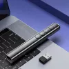 ZENWIRE S9 USB Laser pointer παρουσιάσεων, 2,4 GHz, κόκκινο laser, μαύρο