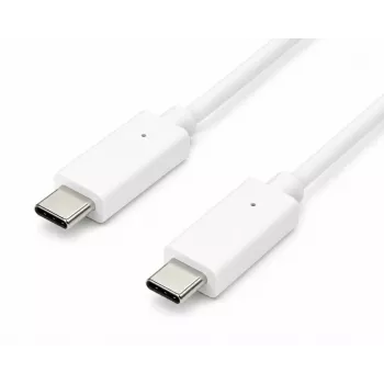 Accura Καλώδιο USB-C σε USB-C 2,0 m 100 W λευκό