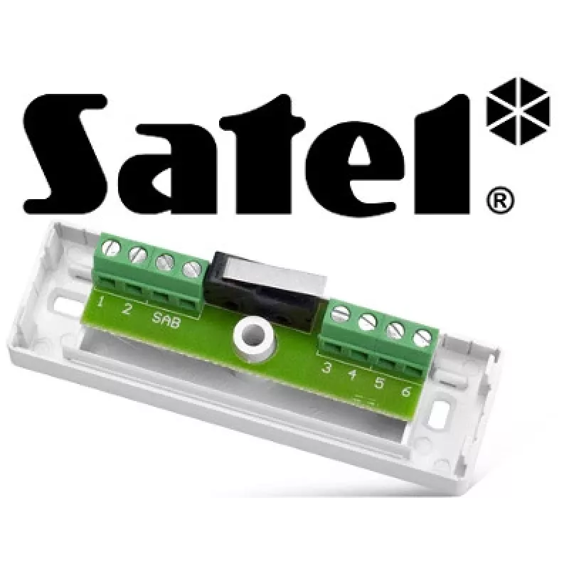 SATEL MZ-1 S Μονάδα ακροδεκτών στήριξης (σετ 2 τεμ.) Λευκό/Γκρι