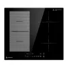 AMZCHEF CE-FS-I72S-FFDD07 επαγωγική εστία 4 ζωνών 7200W μαύρη εντοιχιζόμενη