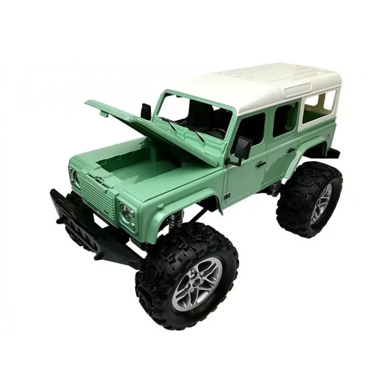 Double E τηλεχειριζόμενο αυτοκίνητο Jeep R/C πράσινο 7,5 km/h 1:14 2,4G