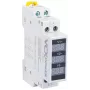 VCX DVM 3-Φασικός Αρθρωτός Δείκτης Τάσης 80-500V AC Ράγα DIN