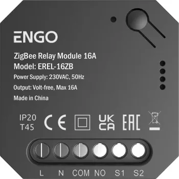 ENGO Controls EREL-16ZB Έξυπνο Ρελέ ZigBee 16A