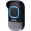 EURA WDP-46A3 Ασύρματο Κουδούνι Πόρτας Σετ Μαύρο