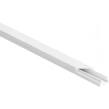 STASIŃSKI LS 15x10 Λευκό Σετ Καναλιού Καλωδίων 2m (Συσκευασία 10 Τεμ.)