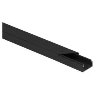 STASIŃSKI CLS 20x14 Σετ Καναλιού Καλωδίων Μαύρο 2m (Συσκευασία 10 Τεμ.)