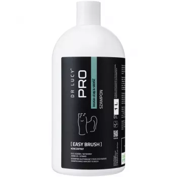 DR LUCY PRO EASY BRUSH 1L σαμπουάν για μακρύ, ρέον τρίχωμα – ξεμπερδεύει & ευκολότερο βούρτσισμα