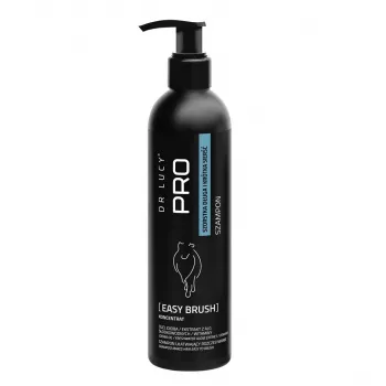 DR LUCY PRO EASY BRUSH 250 ml - σαμπουάν για ευκολότερο βούρτσισμα για σκύλους με μακρύ, τραχύ τρίχωμα