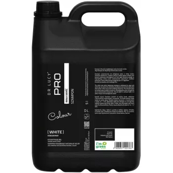 DR LUCY White λευκό σαμπουάν για τρίχωμα σκύλων - 5 L