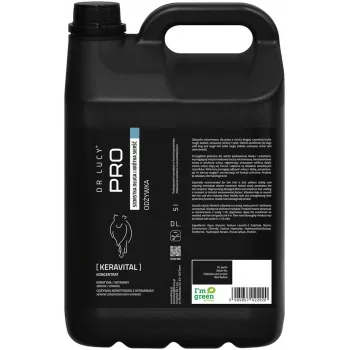 DR LUCY PRO KERAVITAL 5L conditioner κερατίνης και βιταμίνης C για σκύλους με μακρύ, τραχύ τρίχωμα