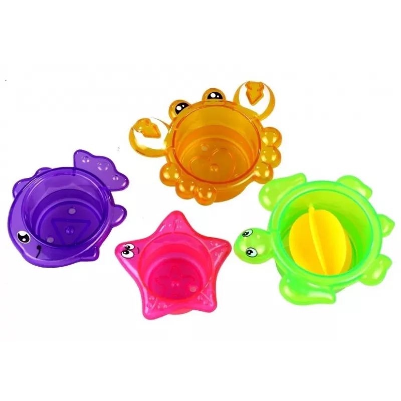 LEAN TOYS Πελεκάνος με σχέδια για το μπάνιο
